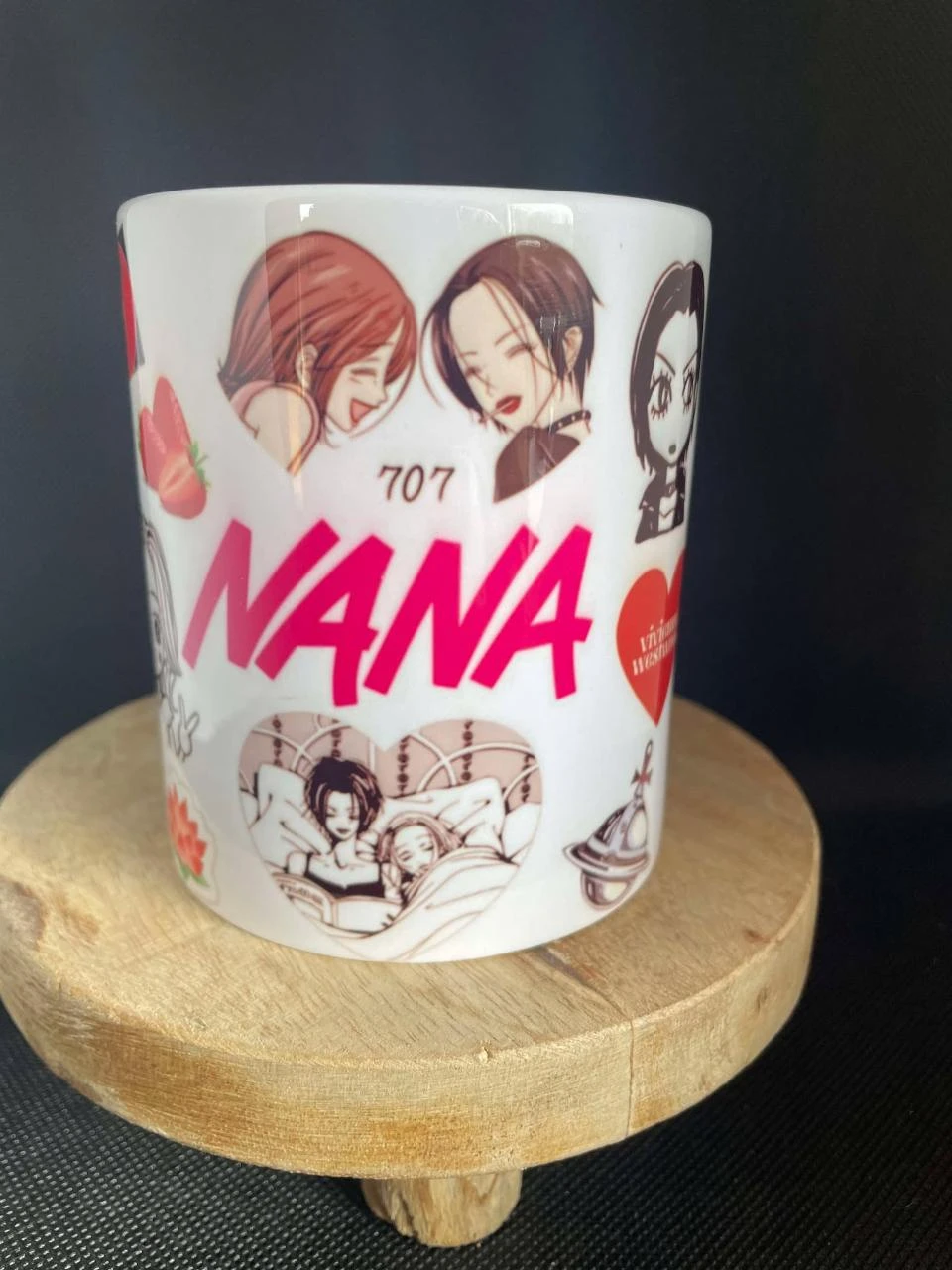 ☕ Mug en Céramique – NANA 🎸🖤